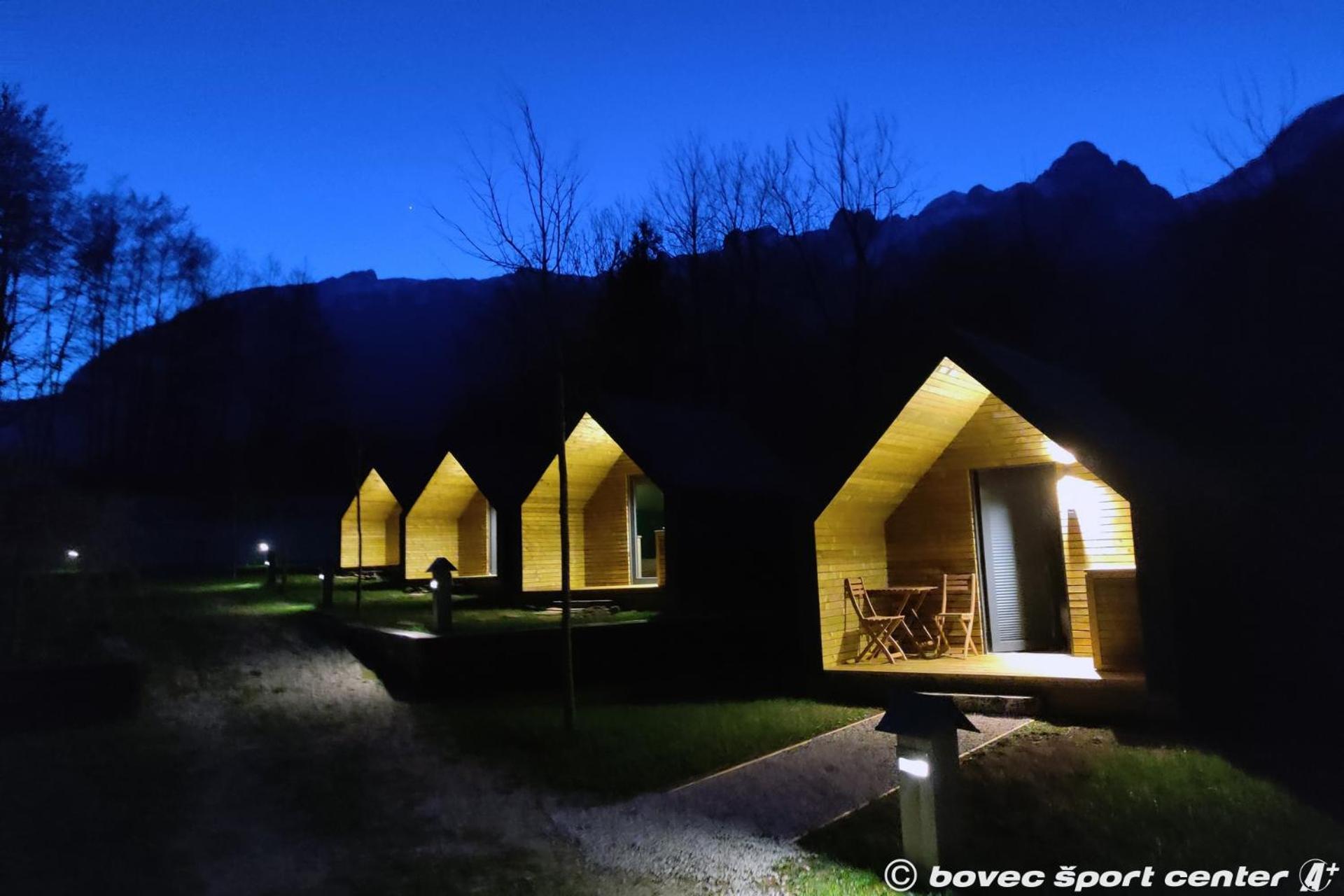 Glamping Virje Hotel Бовец Екстериор снимка