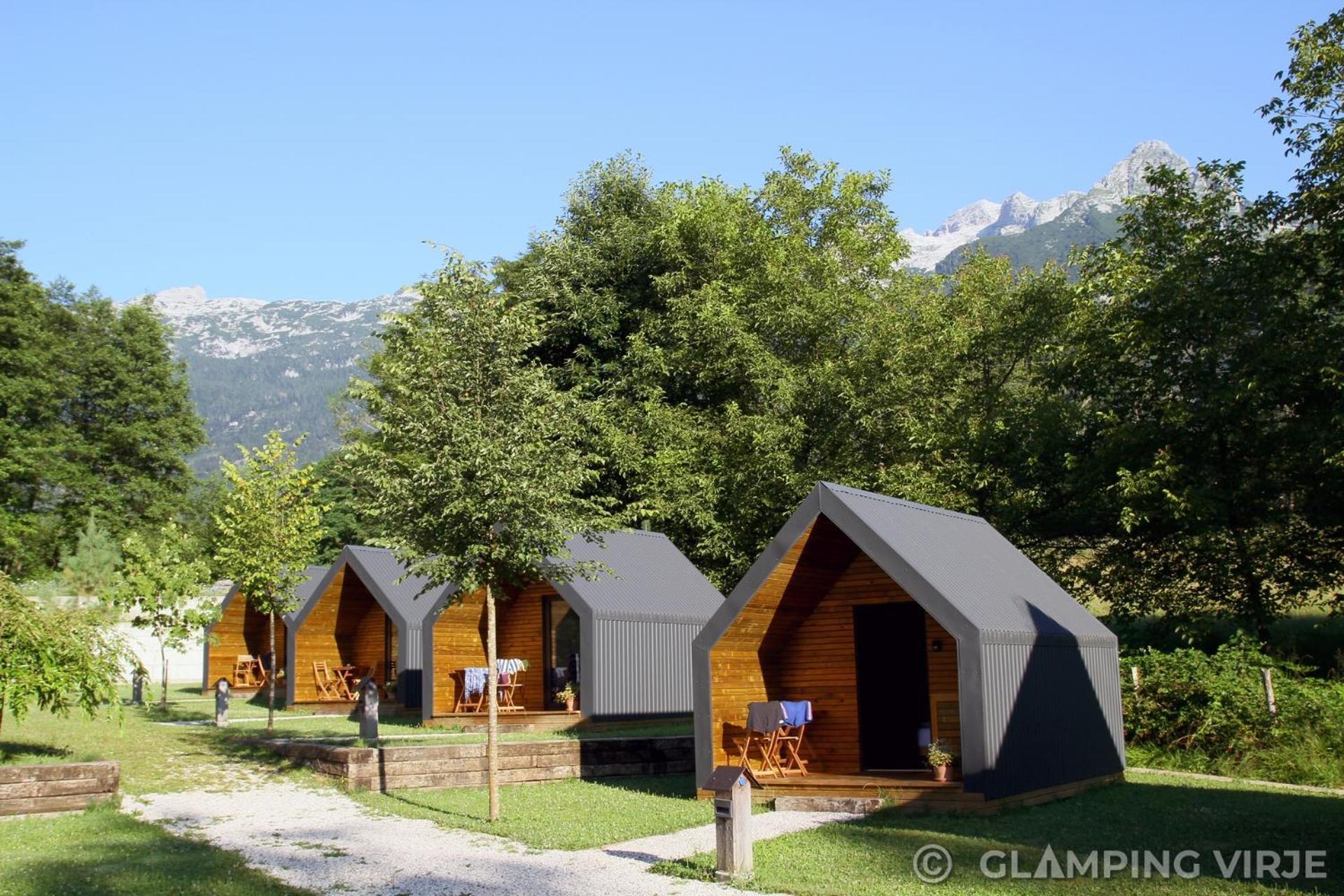 Glamping Virje Hotel Бовец Екстериор снимка