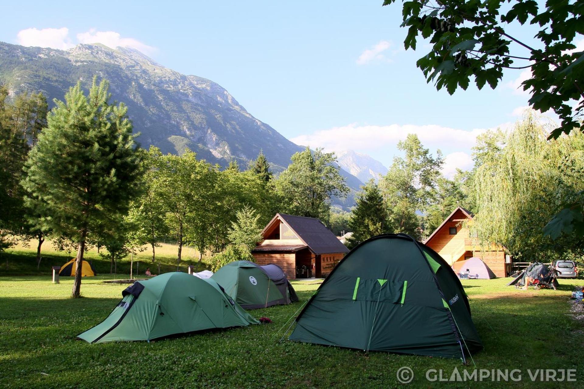 Glamping Virje Hotel Бовец Екстериор снимка