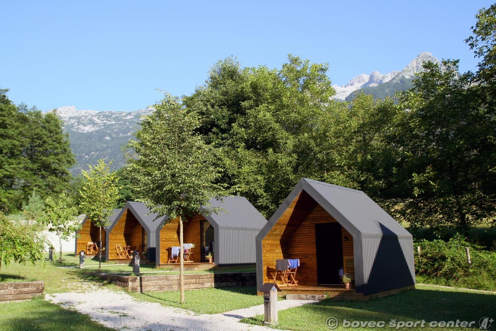 Glamping Virje Hotel Бовец Екстериор снимка