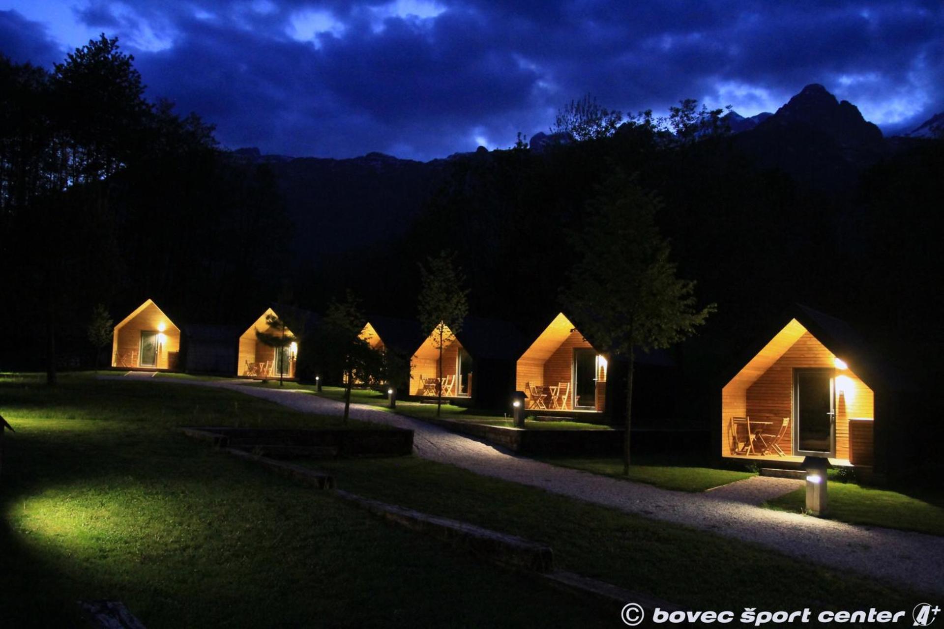 Glamping Virje Hotel Бовец Екстериор снимка
