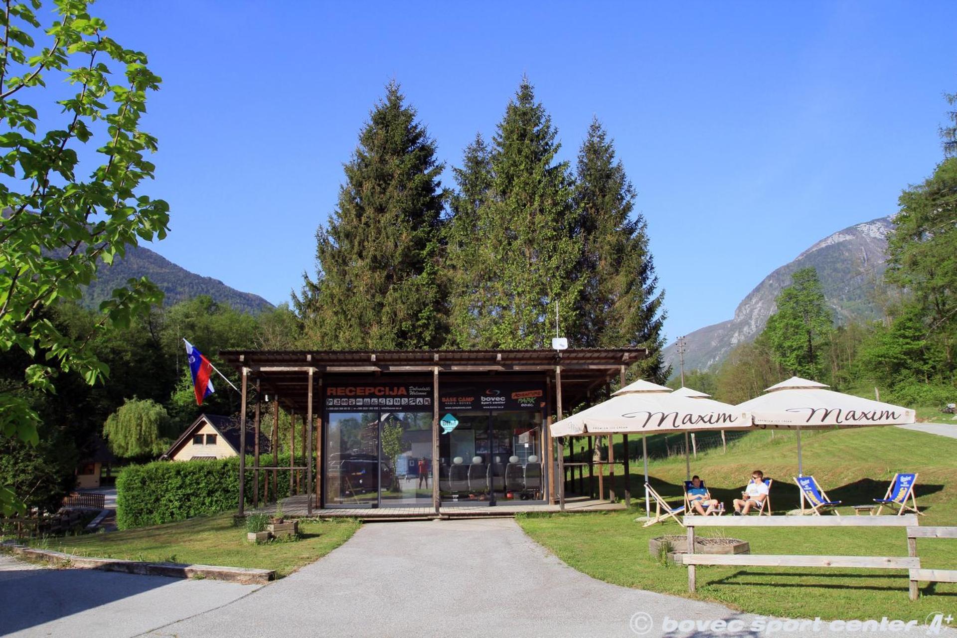 Glamping Virje Hotel Бовец Екстериор снимка